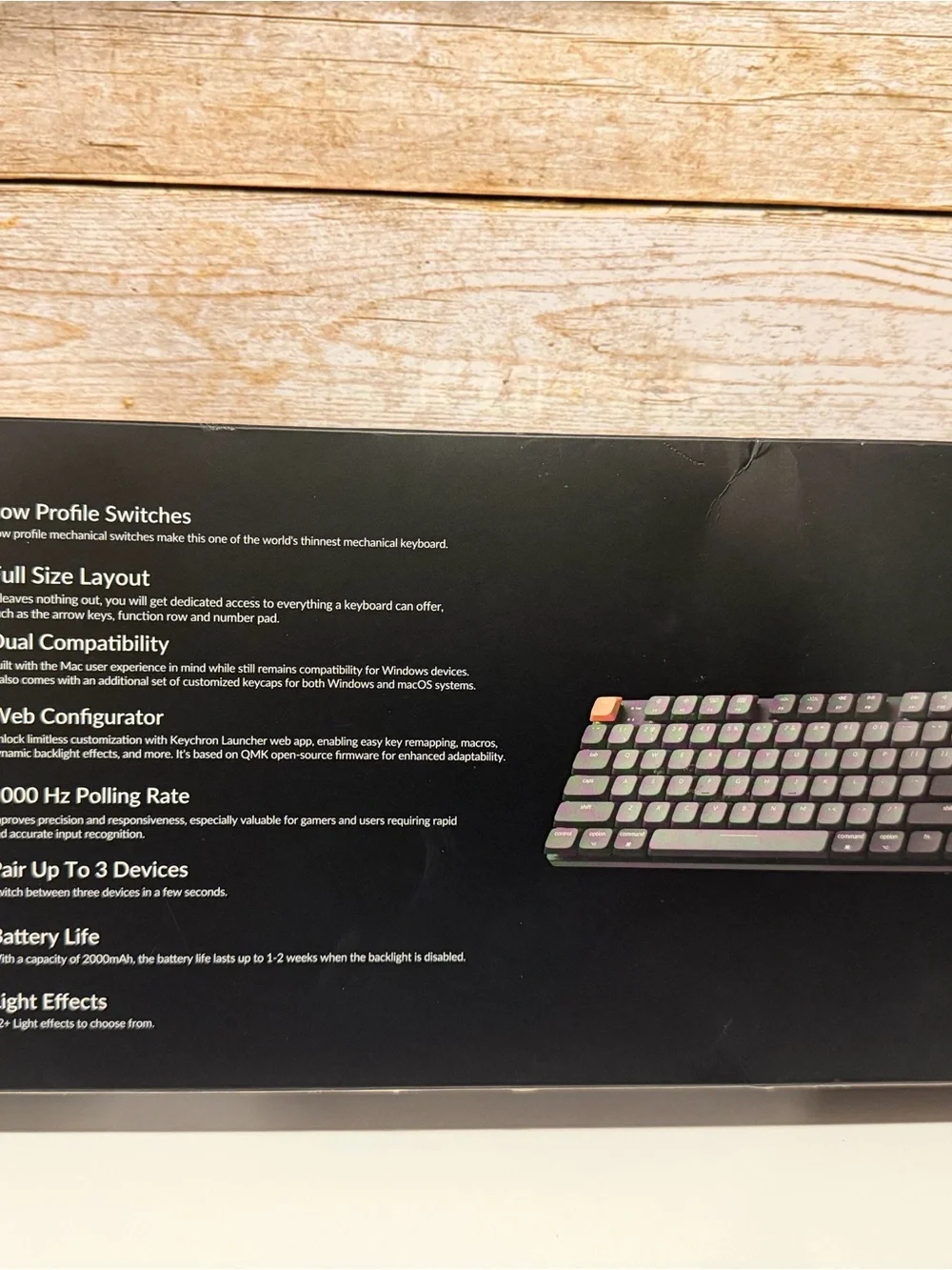 Keychron K5 Wireless Mechanical Keyboard - Gray